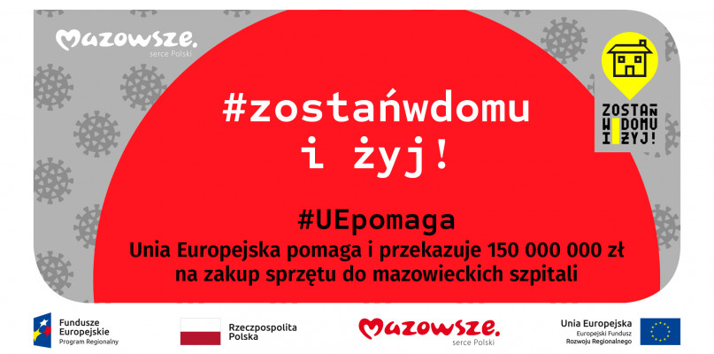 UE I SAMORZĄD MAZOWSZA DOPOSAŻAJĄ MAZOWIECKIE SZPITALE - Zdjęcie główne