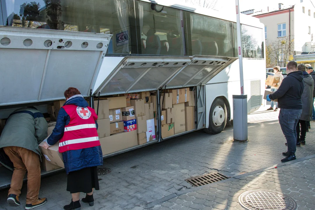 Pierwszy transport darów wyjechał z Płocka do Żytomierza