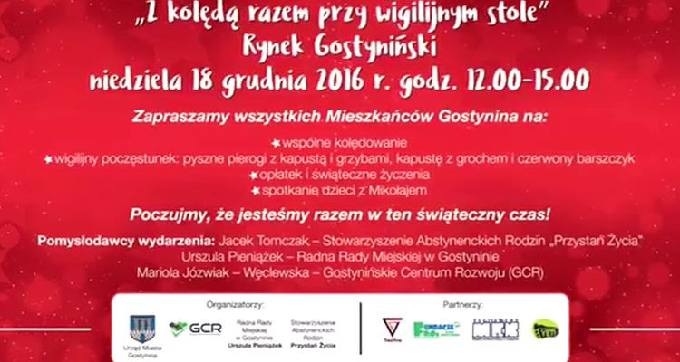 Przyjdź na Wigilię Miejską! - Zdjęcie główne