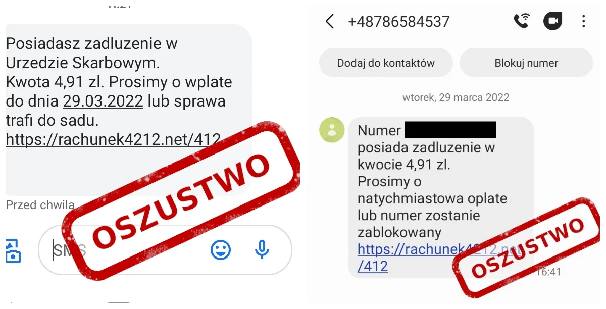 Uwaga na fałszywe SMS-y. Oszuści alarmują o nadpłacie lub niedopłaci PIT - Zdjęcie główne