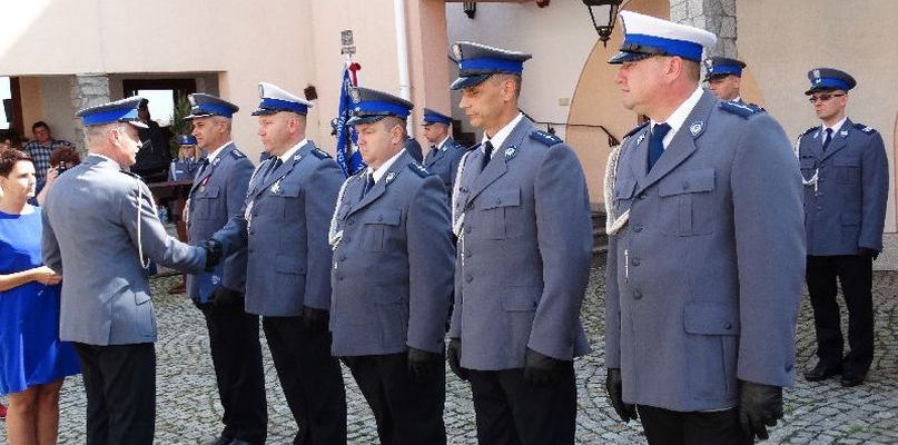 Policjanci świętowali. Były podziękowania, wyróżnienia, awanse [FOTO] - Zdjęcie główne