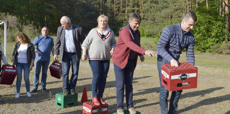 Samorządowcy na spartakiadzie - Zdjęcie główne