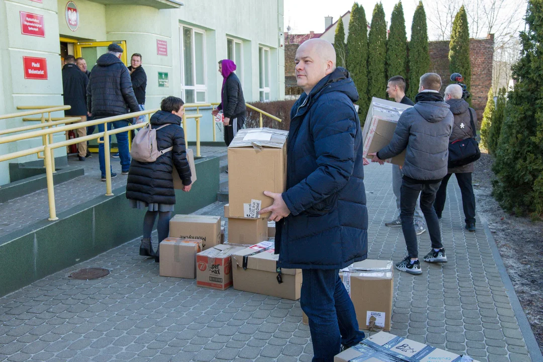 Pierwszy transport darów wyjechał z Płocka do Żytomierza