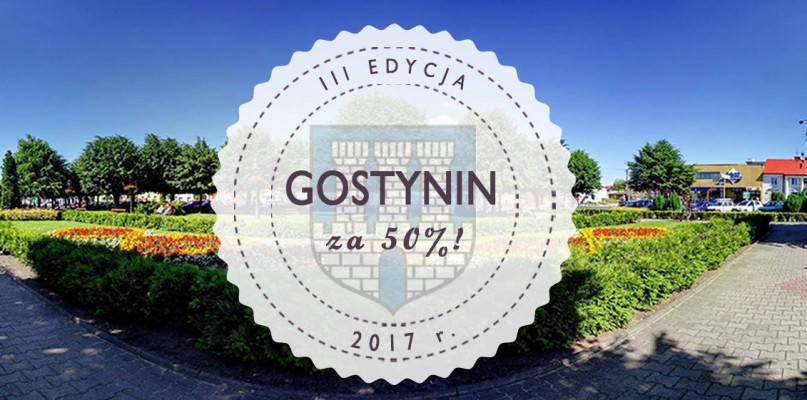 Kolejna akcja ,,Gostynin za 50%' już wkrótce - Zdjęcie główne