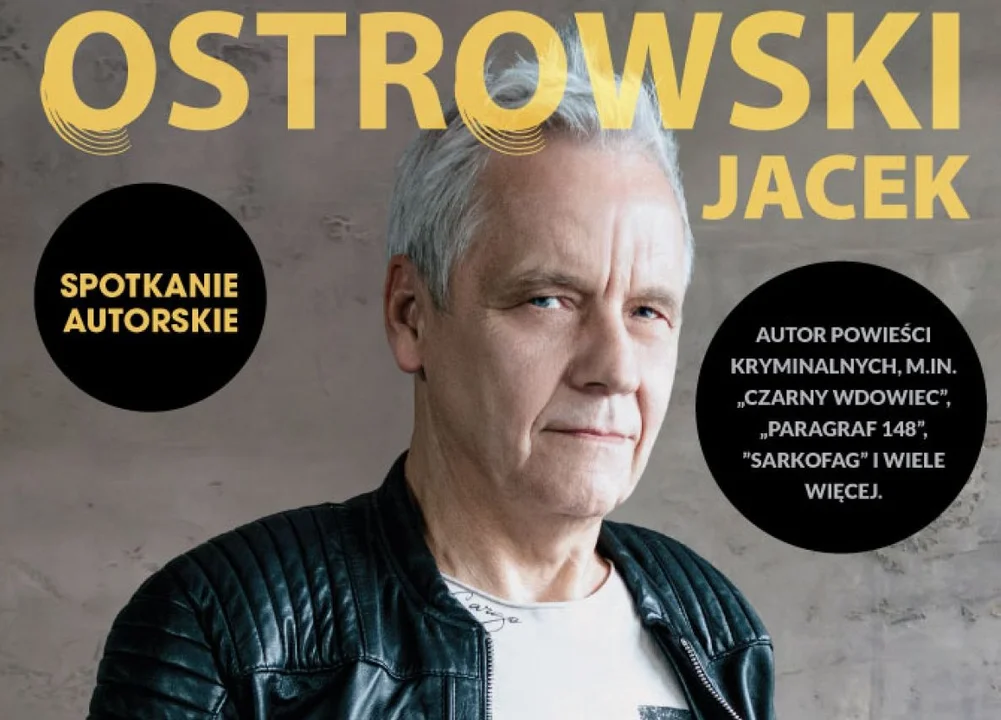 Spotkanie autorskie z Jackiem Ostrowskim - Zdjęcie główne