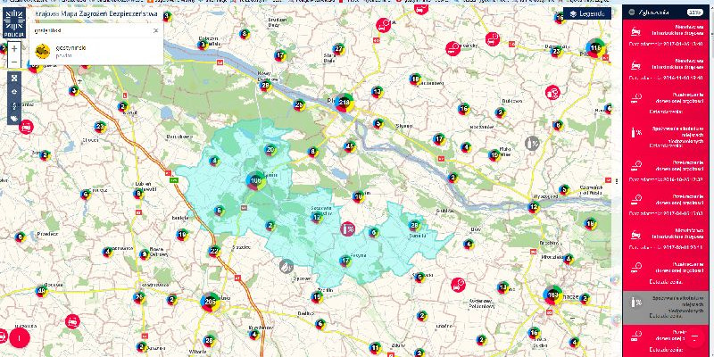 Zmiany w Krajowej Mapie Zagrożeń Bezpieczeństwa  - Zdjęcie główne