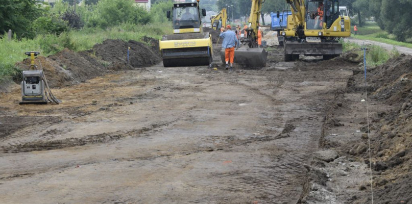 Powstaje droga nad rzeką Skrwą - Zdjęcie główne