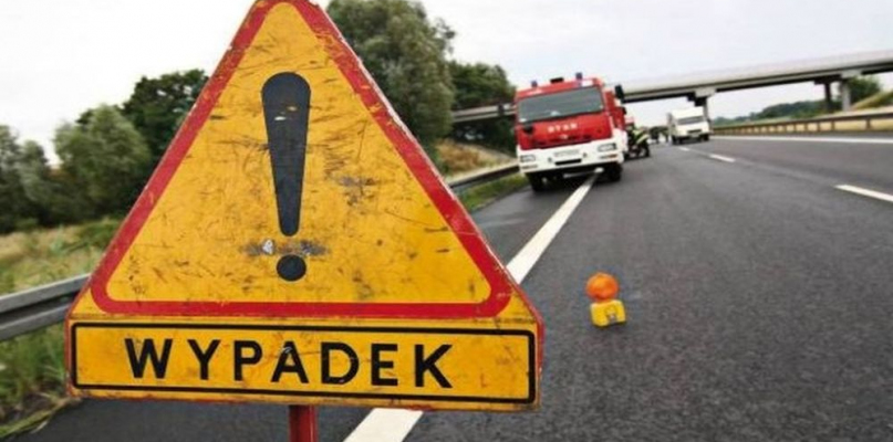 Wypadek na A1, w akcji gostynińscy strażacy - Zdjęcie główne