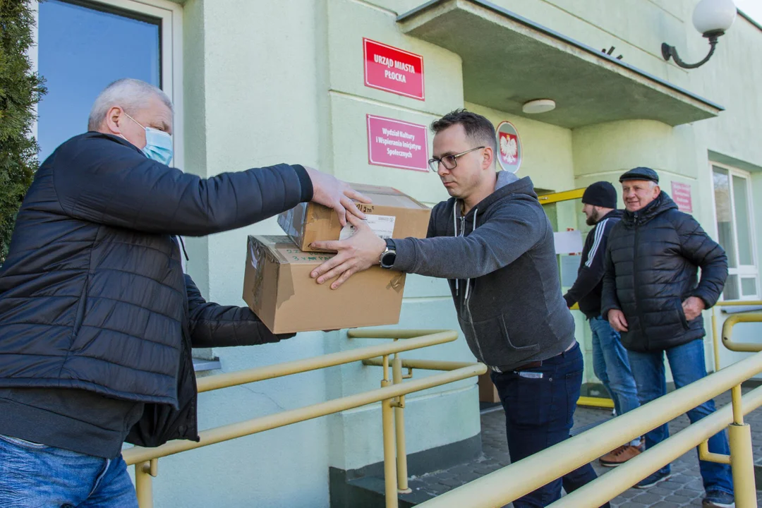 Pierwszy transport darów wyjechał z Płocka do Żytomierza