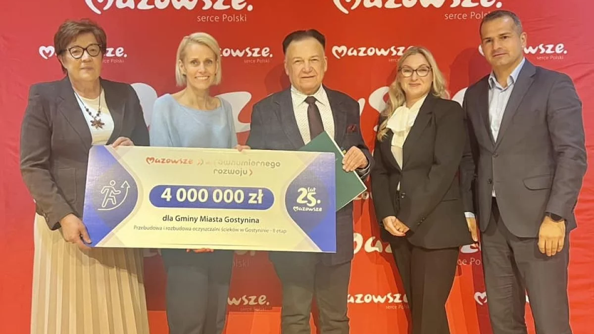 Miliony dla Gostynina. Podpisano umowę! - Zdjęcie główne