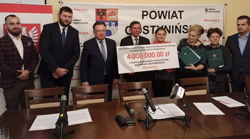 250 inwestycji – 50 z powiatu gostynińskiego. Samorząd Mazowsza podsumował rok - Zdjęcie główne