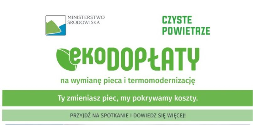 Spotkanie w sprawie programu Czyste Powietrze - Zdjęcie główne