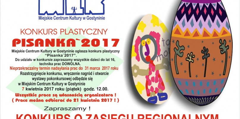 Konkurs "Pisanka" w MCK - i Ty możesz wygrać! - Zdjęcie główne