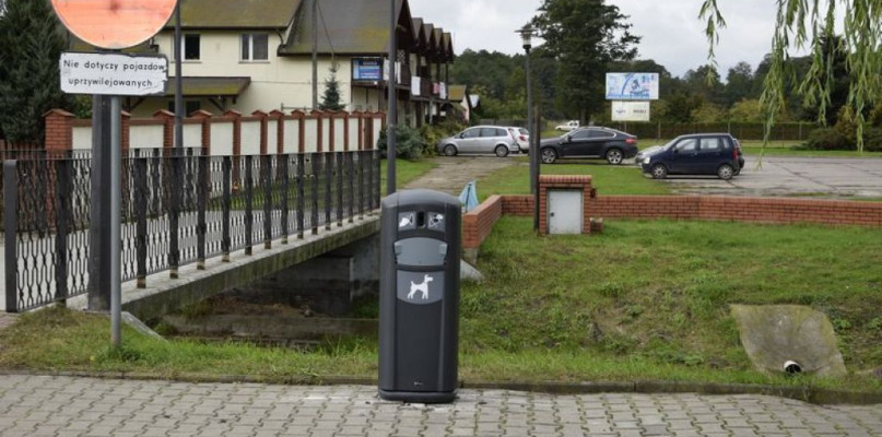 Przy ul. Żabiej pojawił się kosz na psie odchody - Zdjęcie główne