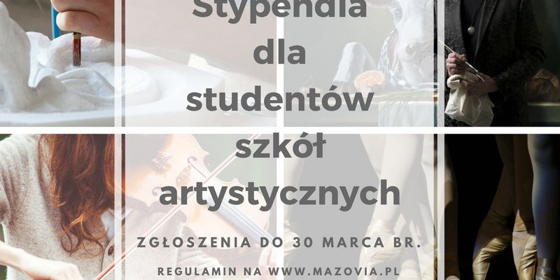 Marszałek rozda stypendia młodym artystom. Do zgarnięcia nawet 6 tys. zł - Zdjęcie główne