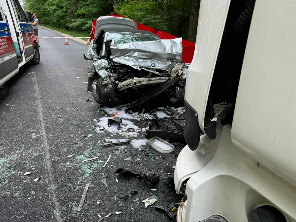 Tragiczny wypadek. Kierująca BMW zginęła na miejscu - Zdjęcie główne