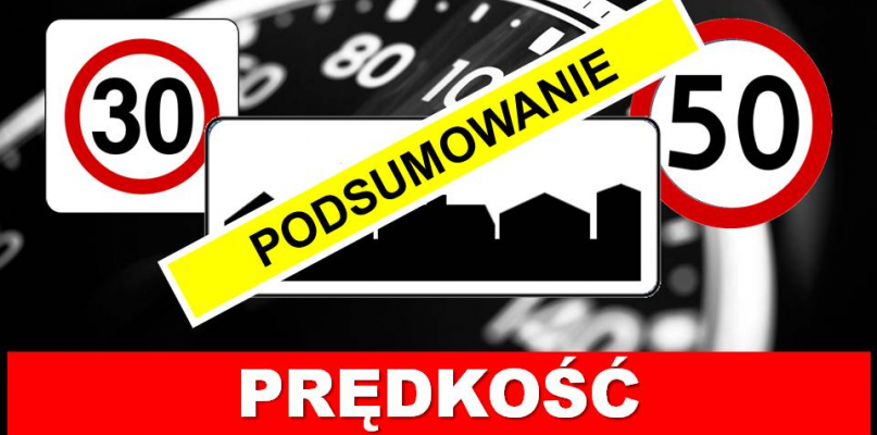 Podsumowanie czwartkowych działań "Prędkość" - Zdjęcie główne