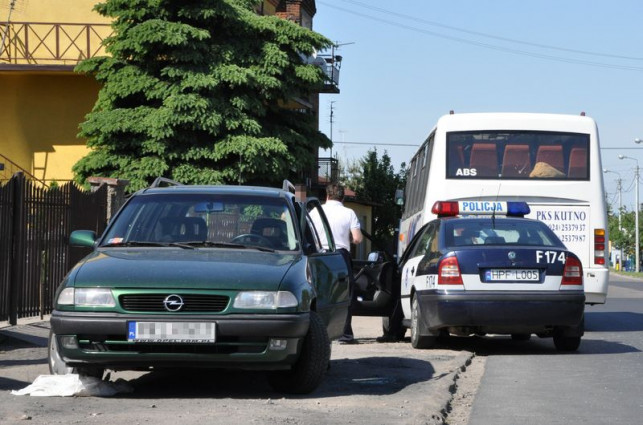 Kolizja autobusu na Łęczyckiej - Zdjęcie główne