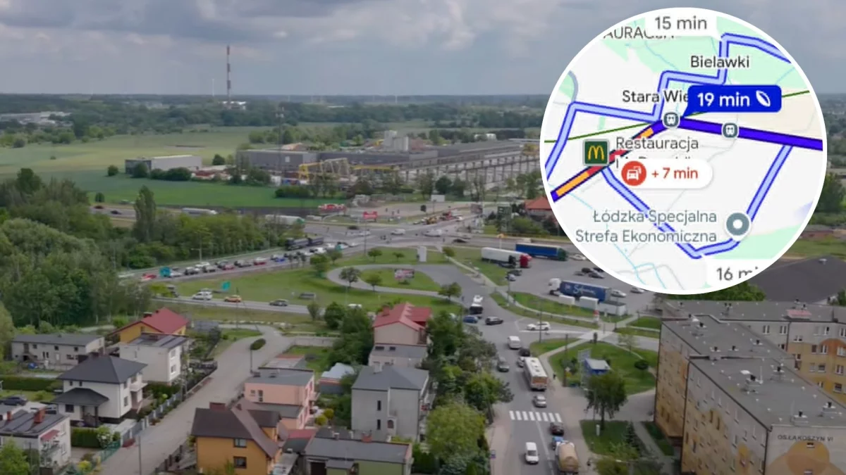 Łąkoszyn tonie w korkach? Sprawdziliśmy, jak wygląda przejazd przez miasto