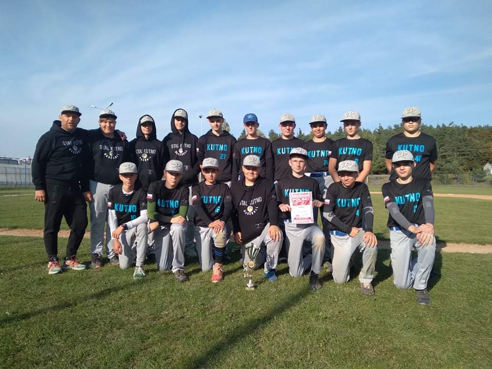 Duży sukces Stali Kutno w Pucharze Polski U-15. Kutnowscy baseballiści na podium