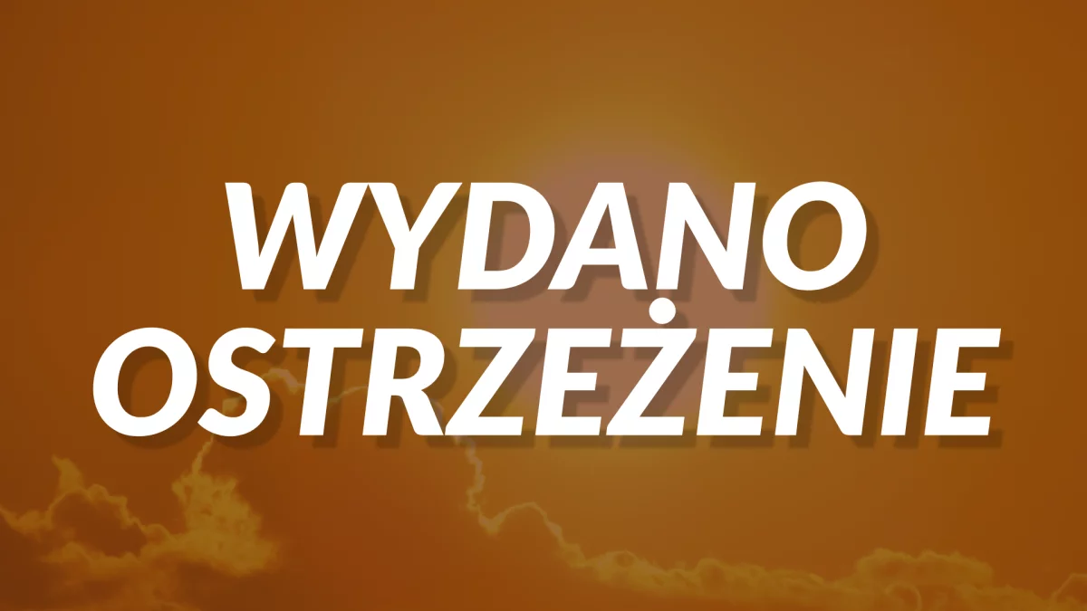 Alert dla całego woj. łódzkiego. Zacznie się po południu