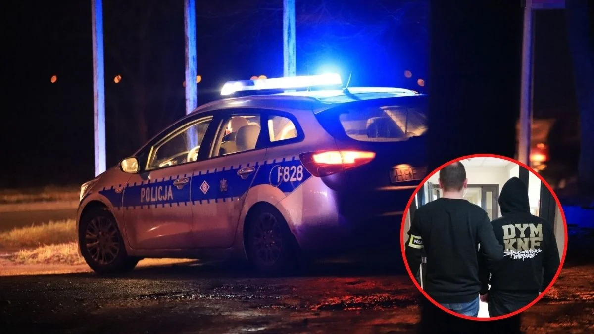 W środku nocy policjanta obudził hałas. Od razu zareagował, pomógł zatrzymać 22-latka - Zdjęcie główne