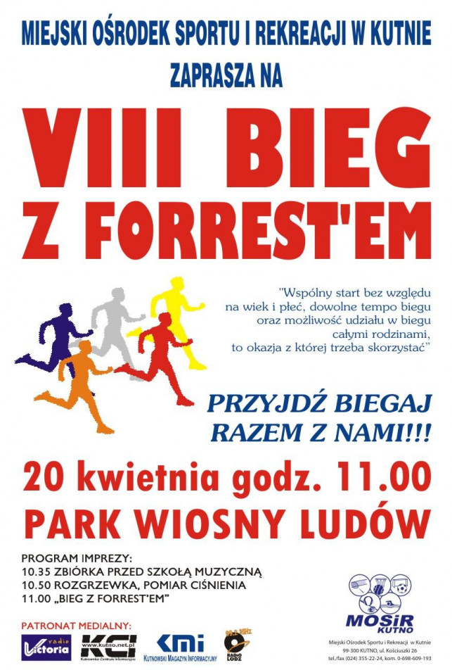 W niedzielę pobiegną z Forrest&#8217;em! - Zdjęcie główne