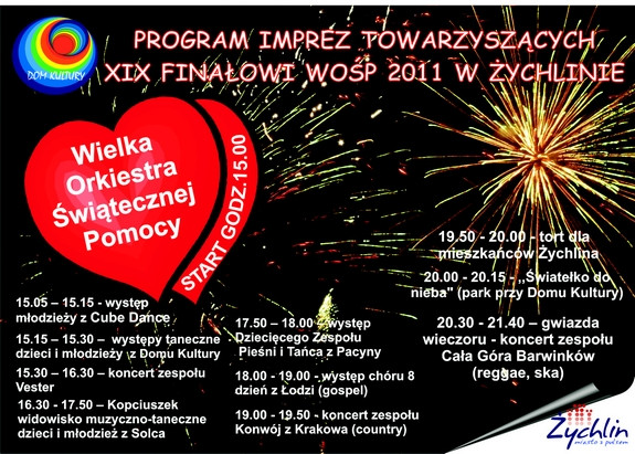 Program WOŚP w Żychlinie - Zdjęcie główne