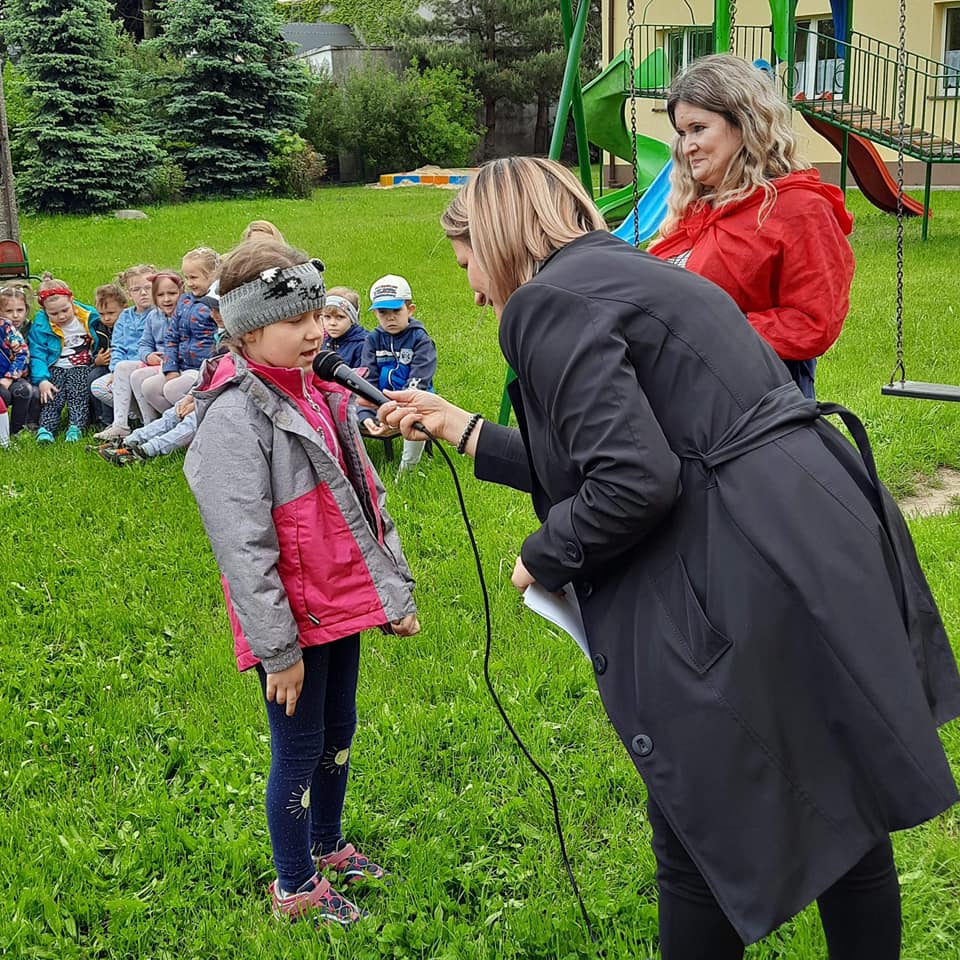 Katarzyna Erdman wcieliła się w role Czerwonego Kapturka