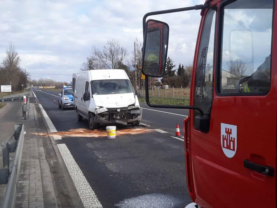 Do kolizji doszło na DK 92 w powiecie kutnowskim