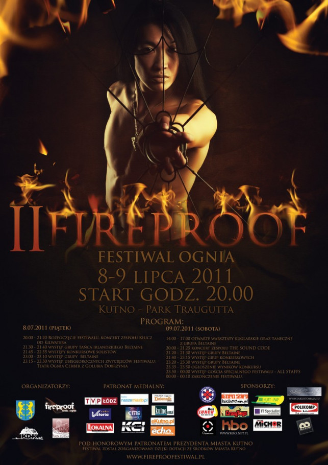 II Festiwal Ognia Fireproof - program - Zdjęcie główne