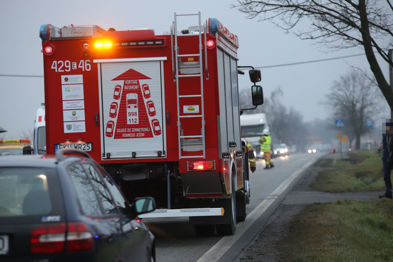 Do zdarzenia doszło na DK 60 w okolicach Kutna.