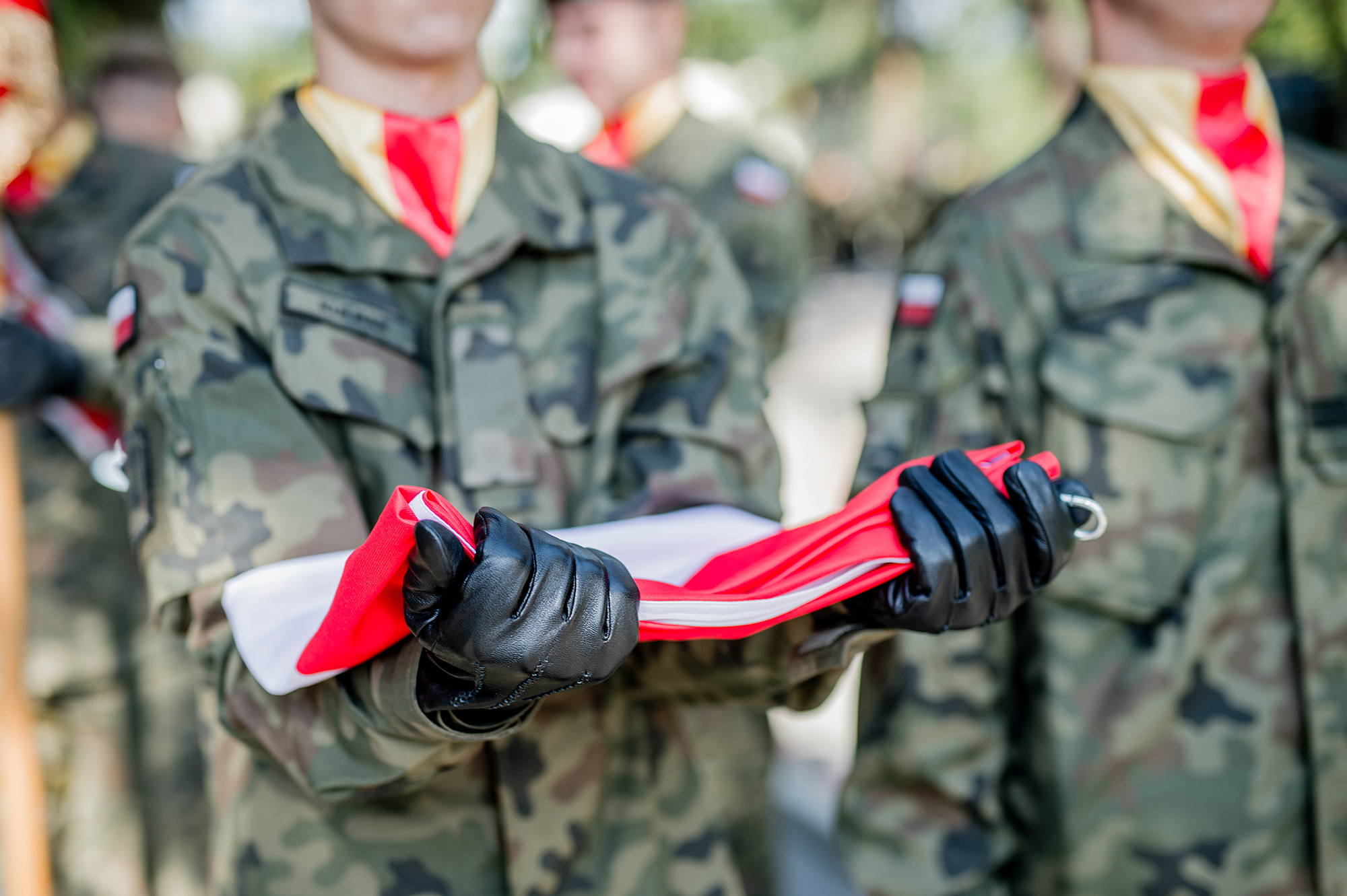 Terytorialsi otrzymali Chorągiew Wojska Polskiego