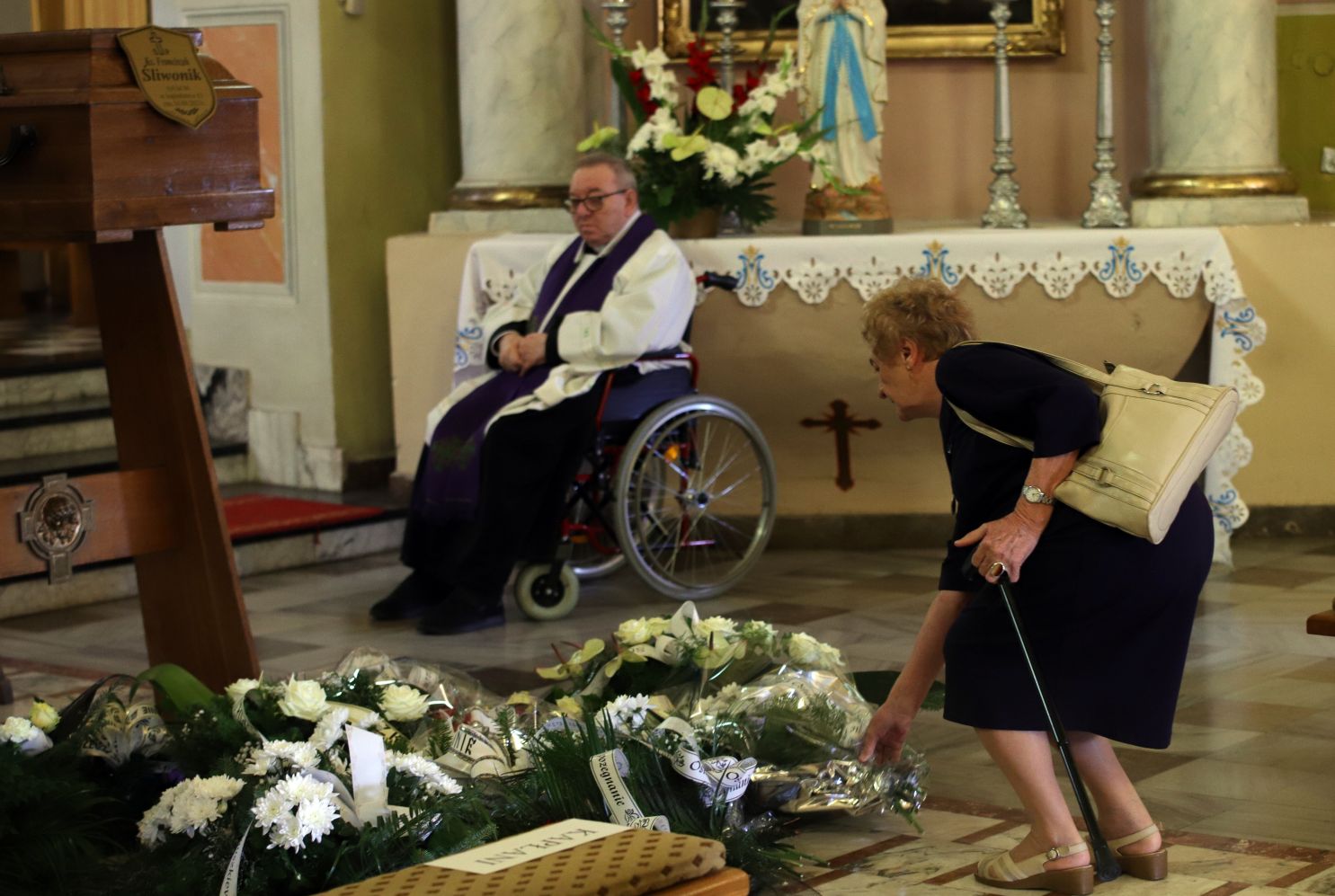 W Żychlinie parafianie pożegnali księdza Franciszka - wieloletniego proboszcza miejscowej parafii