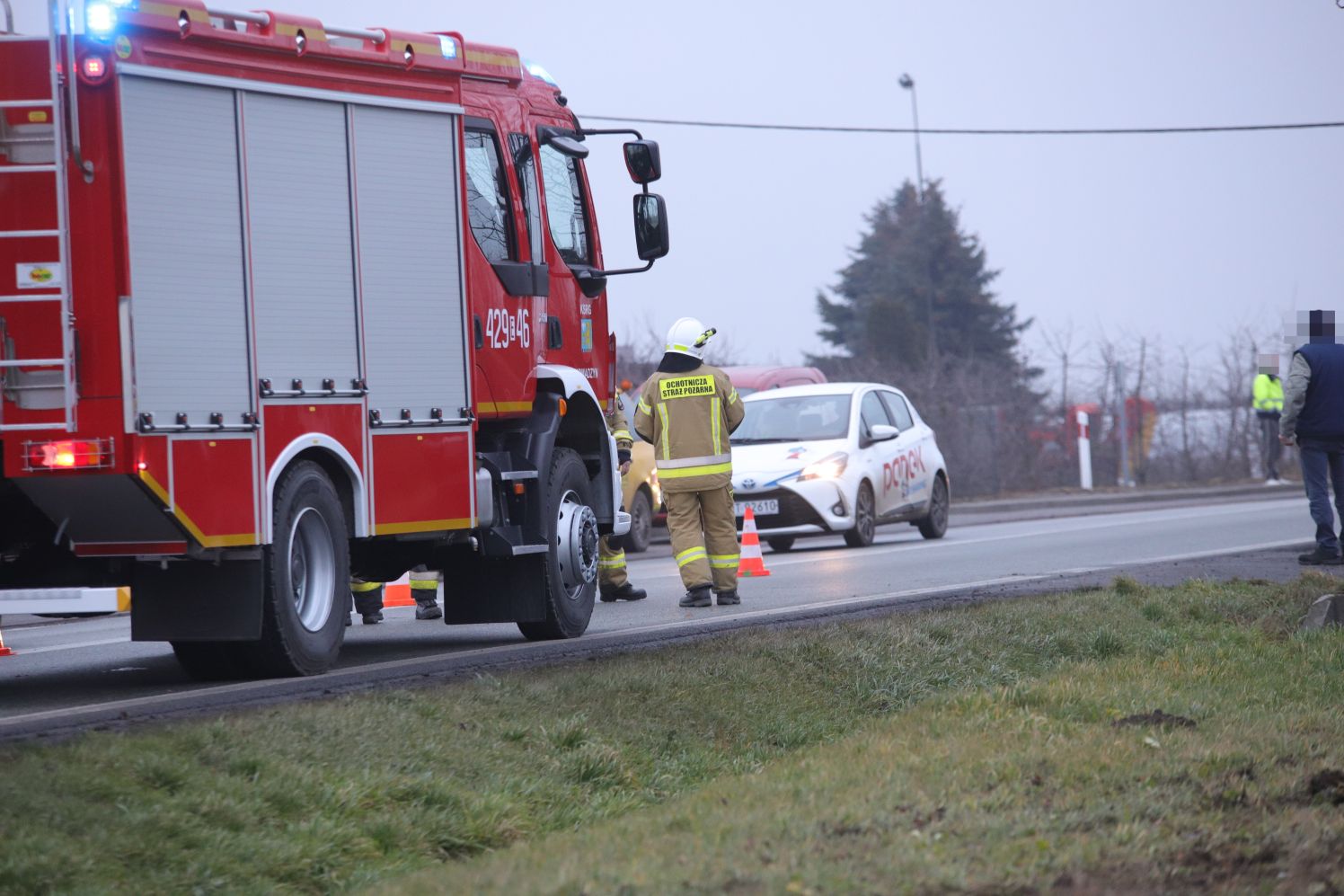 Do zdarzenia doszło na DK 60 w okolicach Kutna.