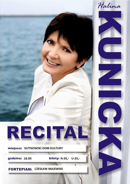 Recital Haliny Kunickiej - Zdjęcie główne