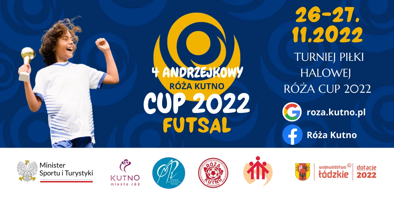 4. Andrzejowy Turniej Piłki Halowej – FUTSAL „RÓŻA CUP” 2022 - Zdjęcie główne