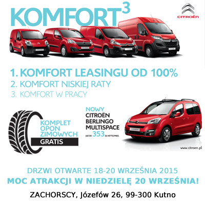 Dni otwarte 18-20 września w salonie Citroena u Zachorskich ! - Zdjęcie główne