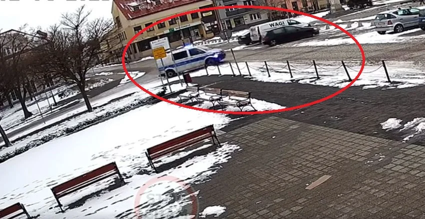 Kontrola zakończona pościgiem. Uciekinier porzucił auto, poszukuje go policja [WIDEO] - Zdjęcie główne