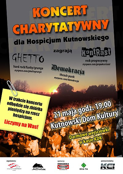 Koncert charytatywny dla Hospicjum Kutnowskiego - Zdjęcie główne