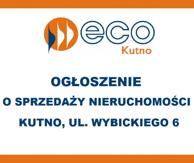 Ogłoszenie o sprzedaży nieruchomości - Zdjęcie główne