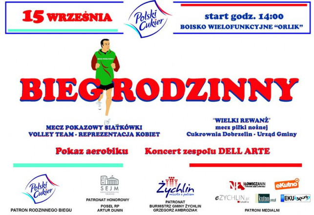 Bieg rodzinny w Żychlinie - Zdjęcie główne