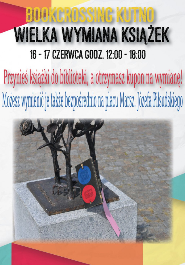 Bookcrossing Kutno. Wielka wymiana książek - Zdjęcie główne