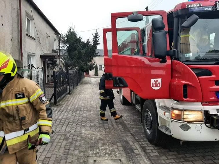 Strażacy z OSP Żychlin walczyli z dwoma pożarami jednego dnia