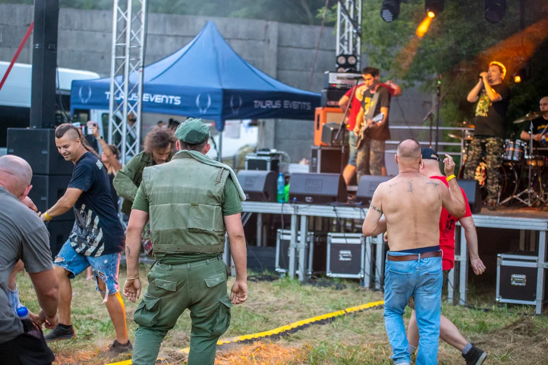 Koncert Farben Lehre na X Odysei Historycznej w Kutnie