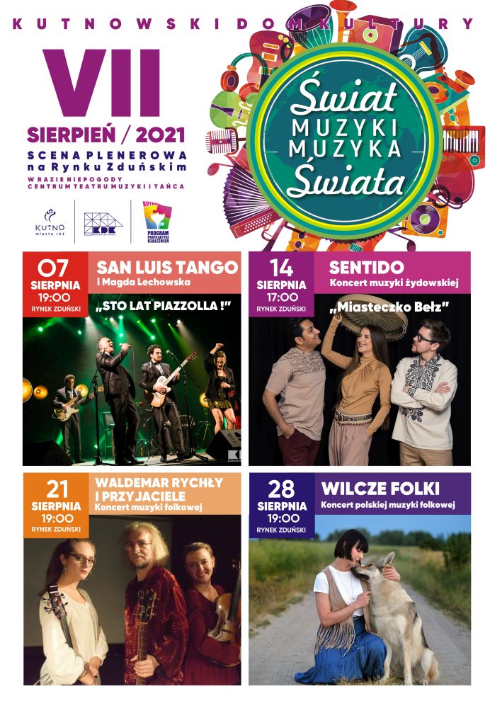 W Kutnie odbędzie się festiwal "Świat Muzyki, Muzyka Świata"