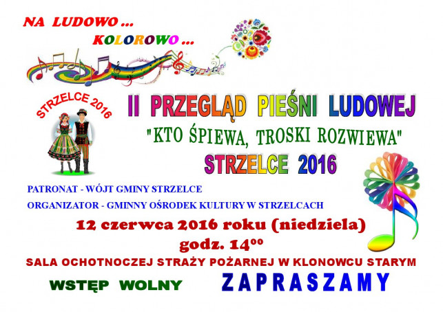II Przegląd Pieśni Ludowej  - Zdjęcie główne