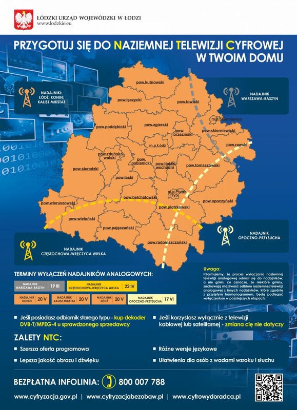Komunikat w sprawie cyfryzacji - Zdjęcie główne