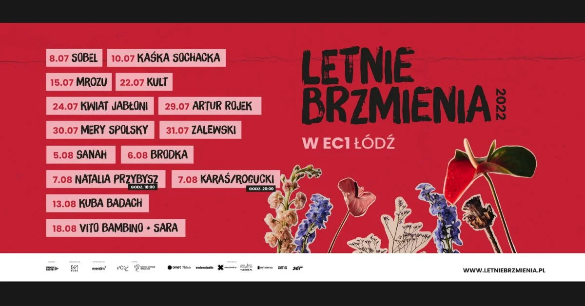 8, 10 lipca - Letnie Brzmienia w EC1 Łódź