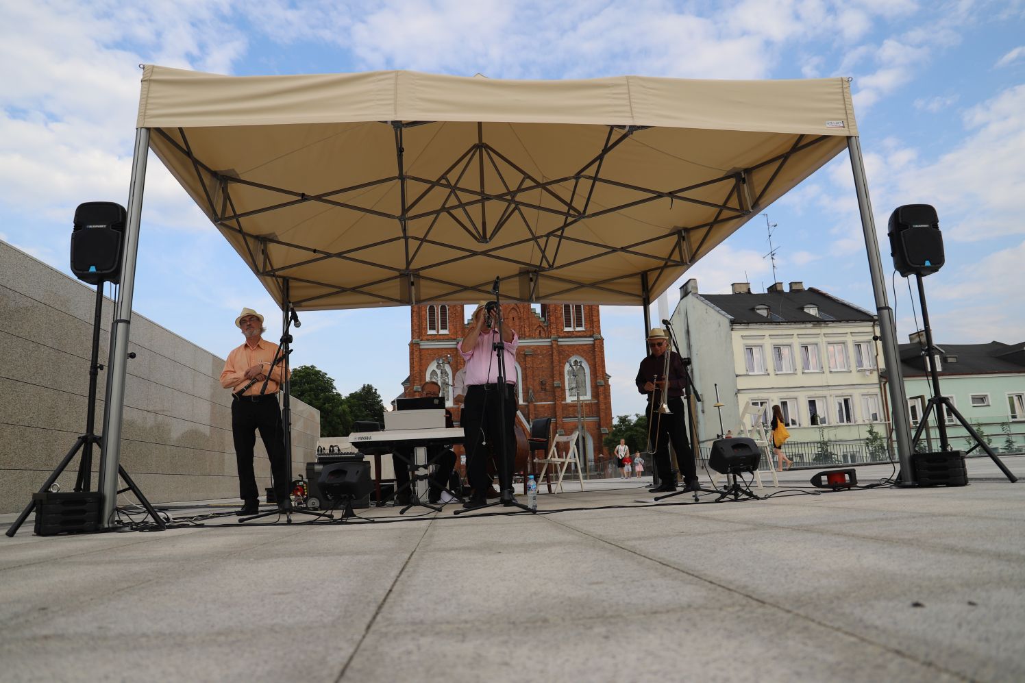 Na Placu Wolności w Kutnie odbył się koncert jazzowy